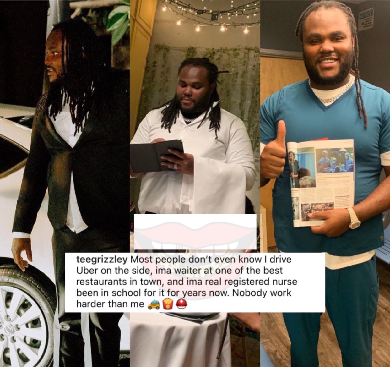 Discovering The Unexpected: Tee Grizzley's Journey As A Nurse