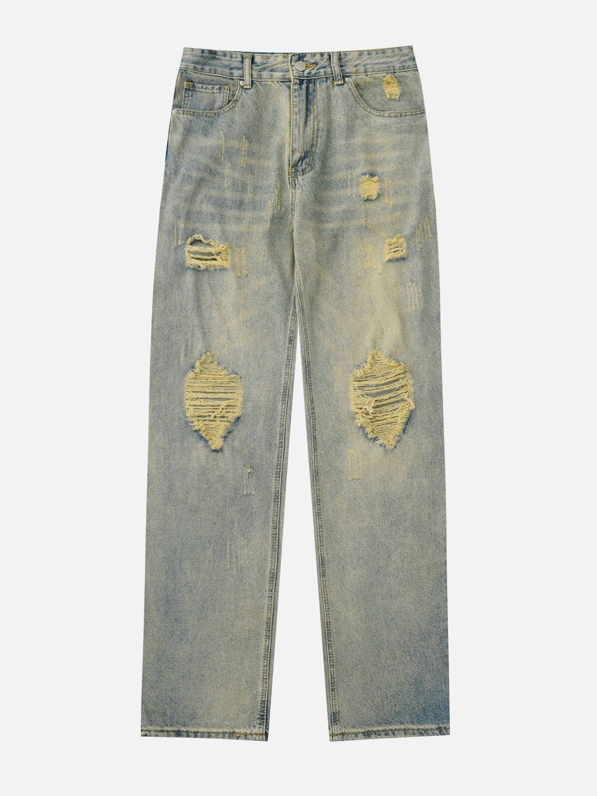 Eprezzy® - Distressed Washed Jeans Streetwear Fashion - eprezzy.com