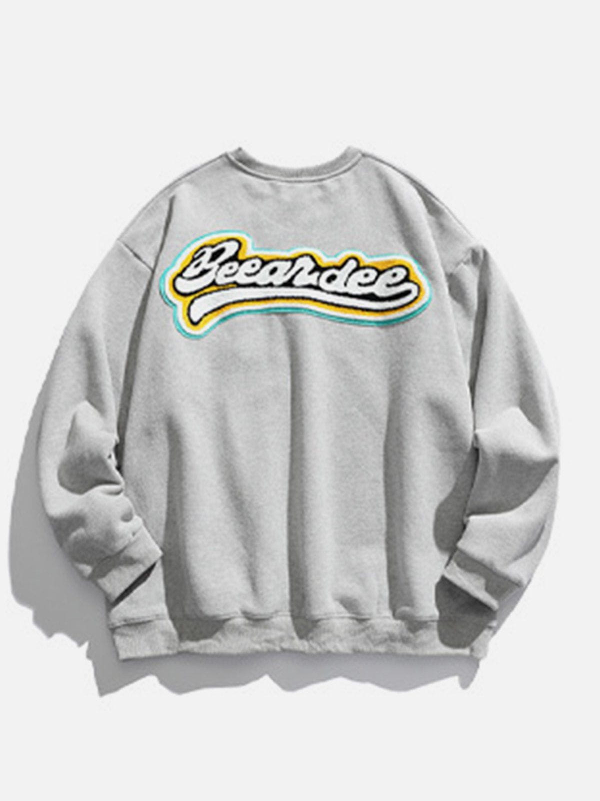 Eprezzy® - Embroidery Graphic Sweatshirt Streetwear Fashion - eprezzy.com