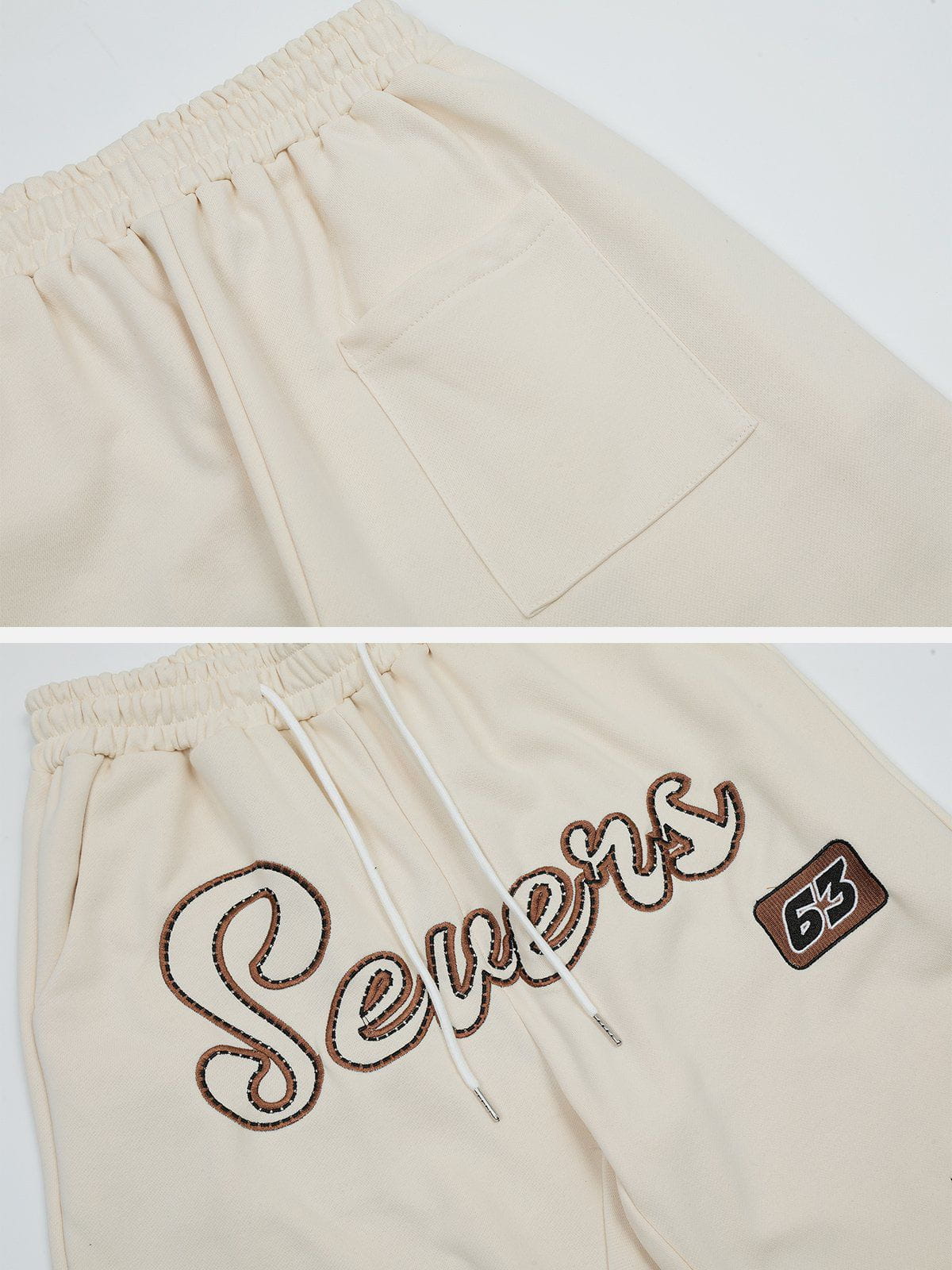 Eprezzy® - Embroidery Letter Shorts Streetwear Fashion - eprezzy.com
