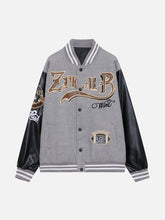 Eprezzy® - Embroidery Patchwork Varsity Jacket Streetwear Fashion - eprezzy.com