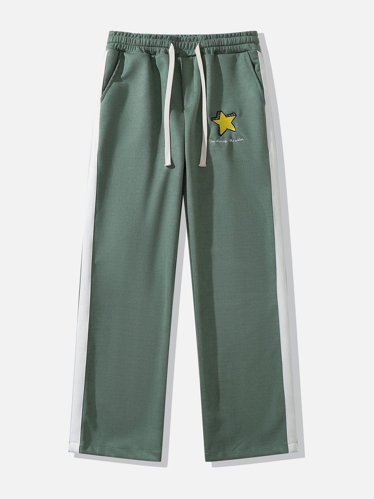 Eprezzy® - Embroidery Stereoscopic Star Pants Streetwear Fashion - eprezzy.com