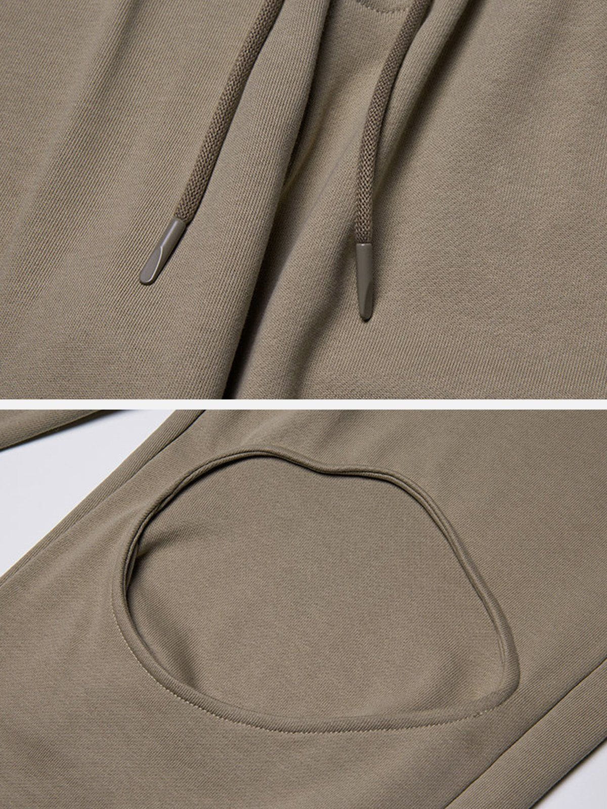 Eprezzy® - Fake Hole Thickening Sweatpants Streetwear Fashion - eprezzy.com