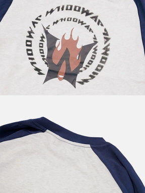 Eprezzy® - Flame Morphing Print Sweatshirt Streetwear Fashion - eprezzy.com