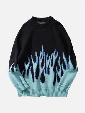 Eprezzy® - Flame Sweater Streetwear Fashion - eprezzy.com