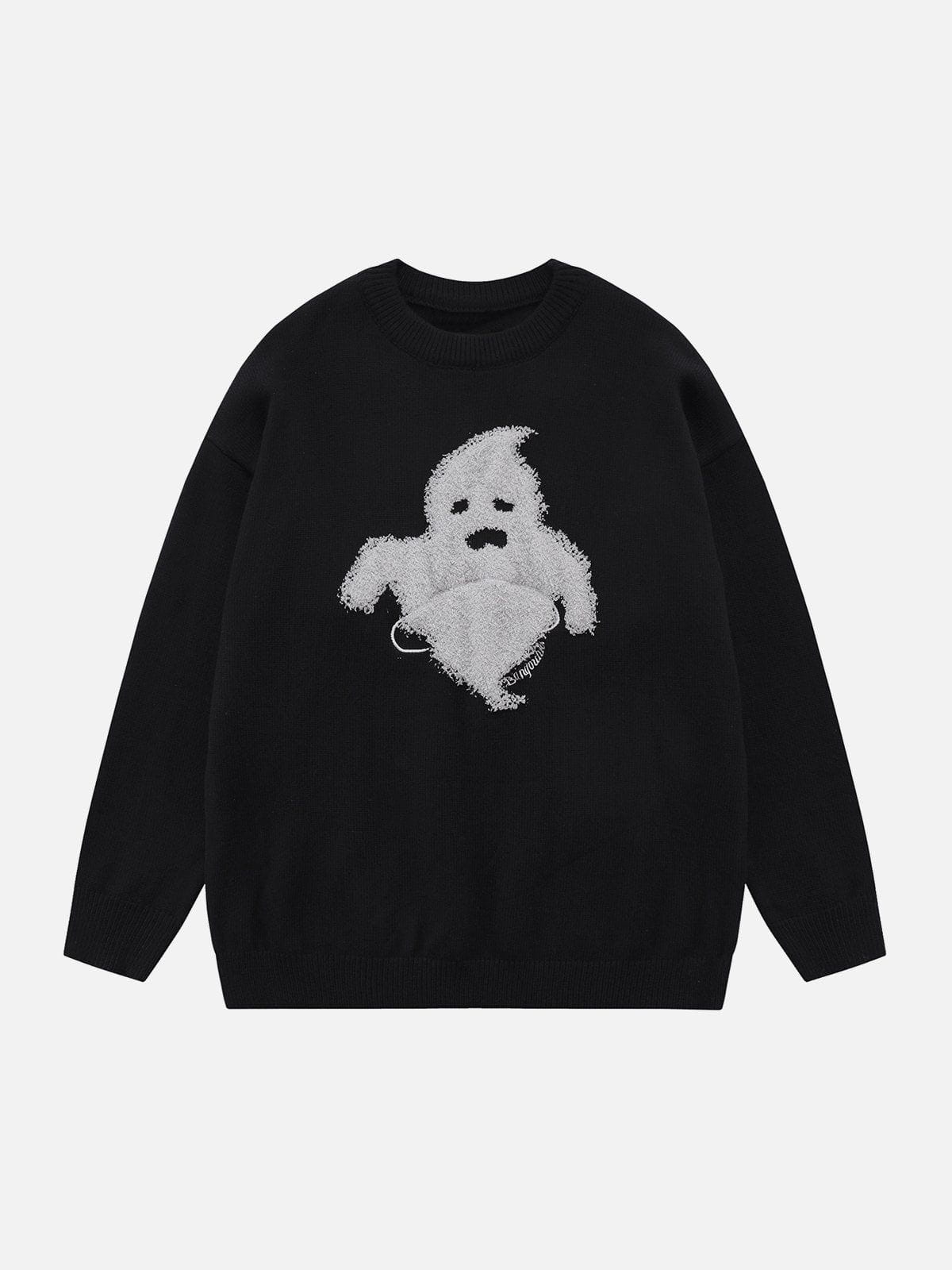 Eprezzy® - Flocking Ghost Sweater Streetwear Fashion - eprezzy.com