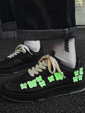Eprezzy® - Fluorescent Butterfly Skate Shoes Streetwear Fashion - eprezzy.com