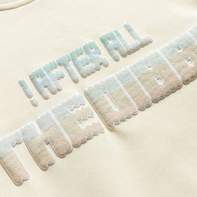 Eprezzy® - Foam Letters Sweatshirt Streetwear Fashion - eprezzy.com