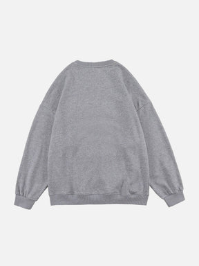 Eprezzy® - Front Pocket Denim Patchwork Sweatshirt Streetwear Fashion - eprezzy.com