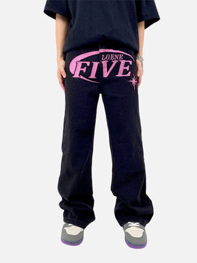 Eprezzy® - "GUN" Patchwork Jeans Streetwear Fashion - eprezzy.com