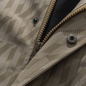 Eprezzy® - Geometric Pattern Print Jacket Streetwear Fashion - eprezzy.com