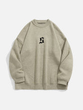 Eprezzy® - Gradient Letters Knit Sweater Streetwear Fashion - eprezzy.com