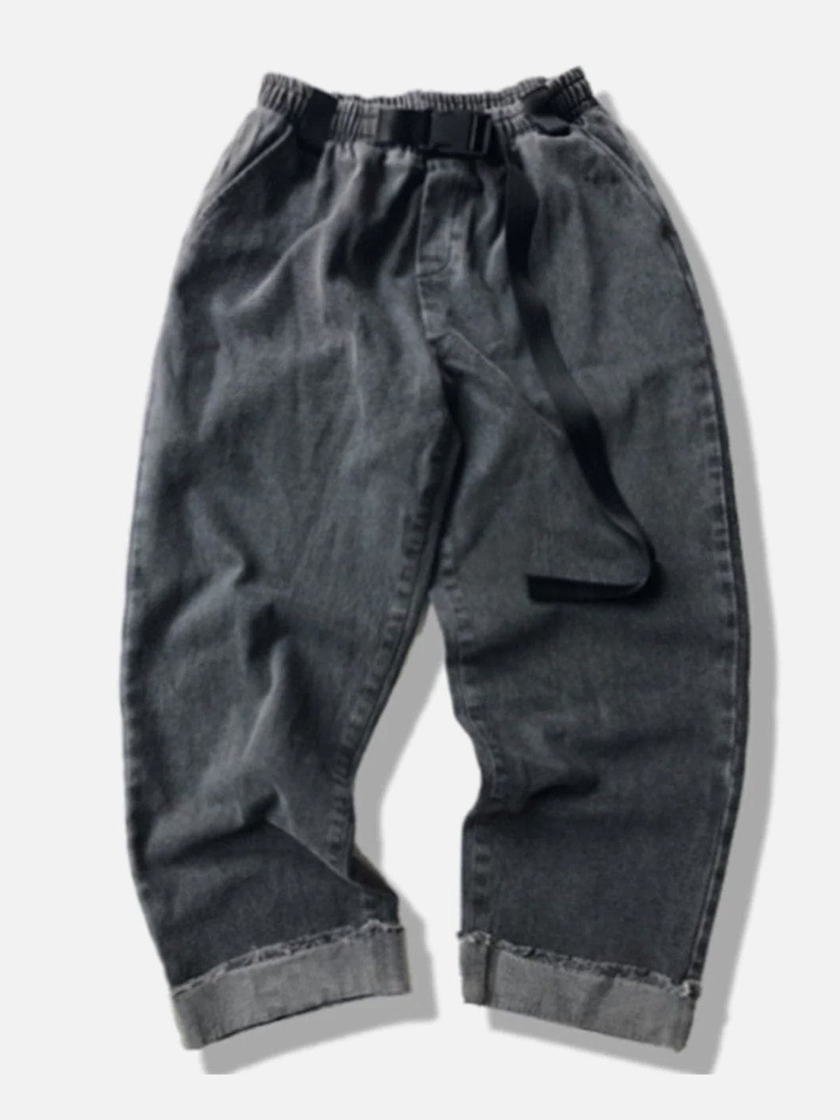 Eprezzy® - Gradient Webbing Jeans Streetwear Fashion - eprezzy.com