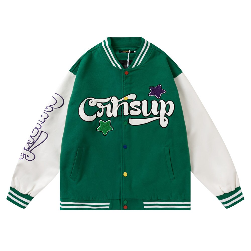 Eprezzy® - Green CNOWER Jacket Streetwear Fashion - eprezzy.com