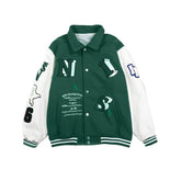 Eprezzy® - Green NIS Varsity Jacket Streetwear Fashion - eprezzy.com