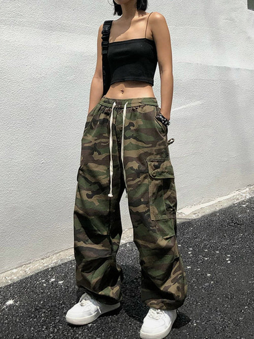 Eprezzy® - Hip Hop Camouflage Cargo Pants