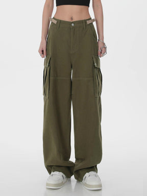 Eprezzy® - Hip Hop Straight Cargo Pants Streetwear Fashion - eprezzy.com