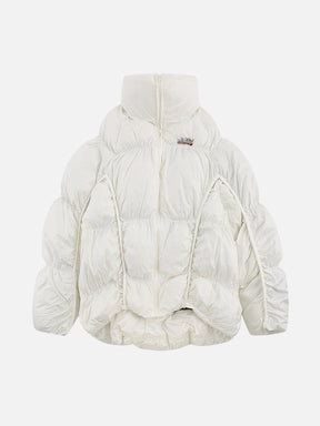Eprezzy® - Irregular Split Pleats Winter Coat Streetwear Fashion - eprezzy.com