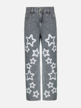 Eprezzy® - Irregular Star Print Jeans Streetwear Fashion - eprezzy.com