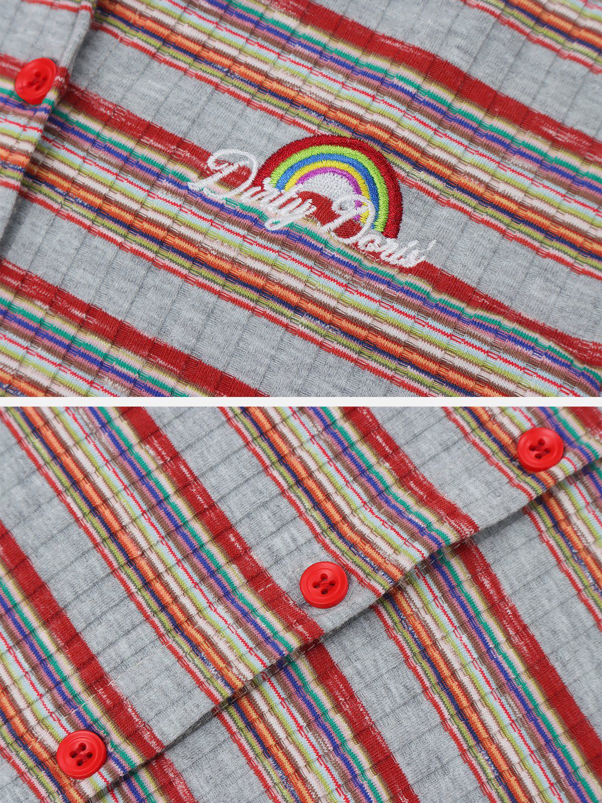 Eprezzy® - Irregular Stripes Tee Streetwear Fashion - eprezzy.com