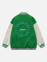 Eprezzy® - Irregular Tether Varsity Jacket Streetwear Fashion - eprezzy.com