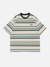 Eprezzy® - Labeled Stripes Tee Streetwear Fashion - eprezzy.com