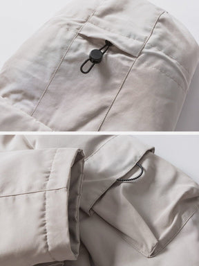 Eprezzy® - Large Pocket Patchwork Winter Coat Streetwear Fashion - eprezzy.com