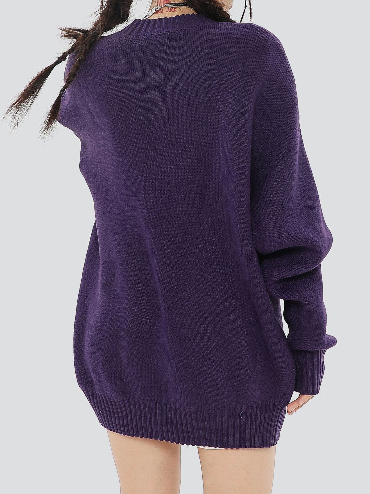 Eprezzy® - Letter Deformation Love Sweater Streetwear Fashion - eprezzy.com