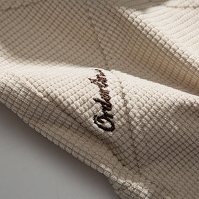 Eprezzy® - Letter Embroidered Check Sweatpants Streetwear Fashion - eprezzy.com