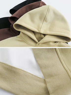 Eprezzy® - Letter Embroidery Solid Hoodie Streetwear Fashion - eprezzy.com