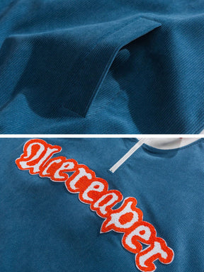 Eprezzy® - Letter Embroidery Sweatshirt Streetwear Fashion - eprezzy.com