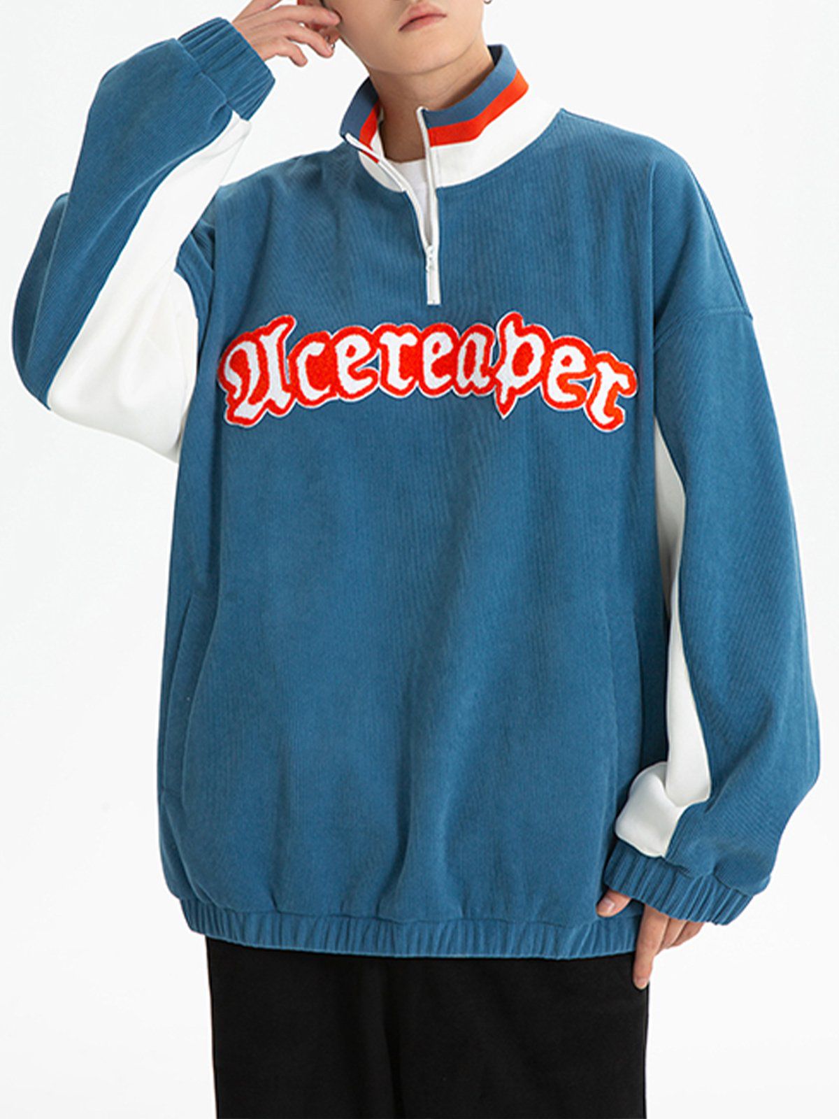 Eprezzy® - Letter Embroidery Sweatshirt Streetwear Fashion - eprezzy.com
