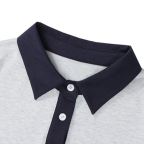 Eprezzy® - Letter Graphic Polo Collar Tee Streetwear Fashion - eprezzy.com