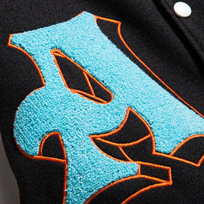 Eprezzy® - Letters AB Stitching Jacket Streetwear Fashion - eprezzy.com