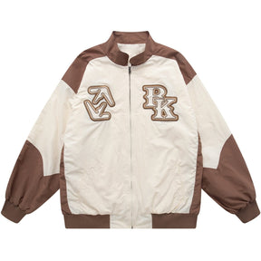 Eprezzy® - Letters PK Embroidered Jacket Streetwear Fashion - eprezzy.com