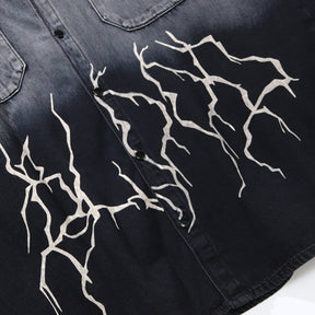 Eprezzy® - Lightning Gradient Jacket Streetwear Fashion - eprezzy.com