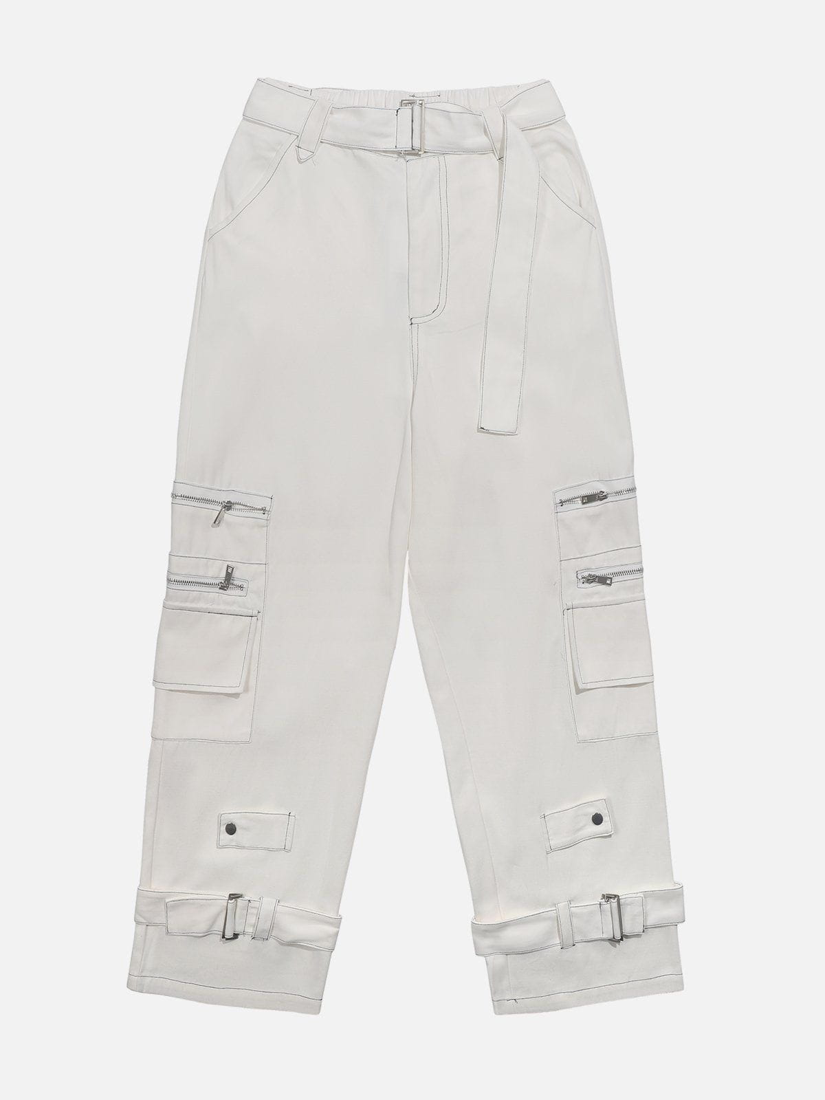 Eprezzy® - Line Zip Design Pants Streetwear Fashion - eprezzy.com
