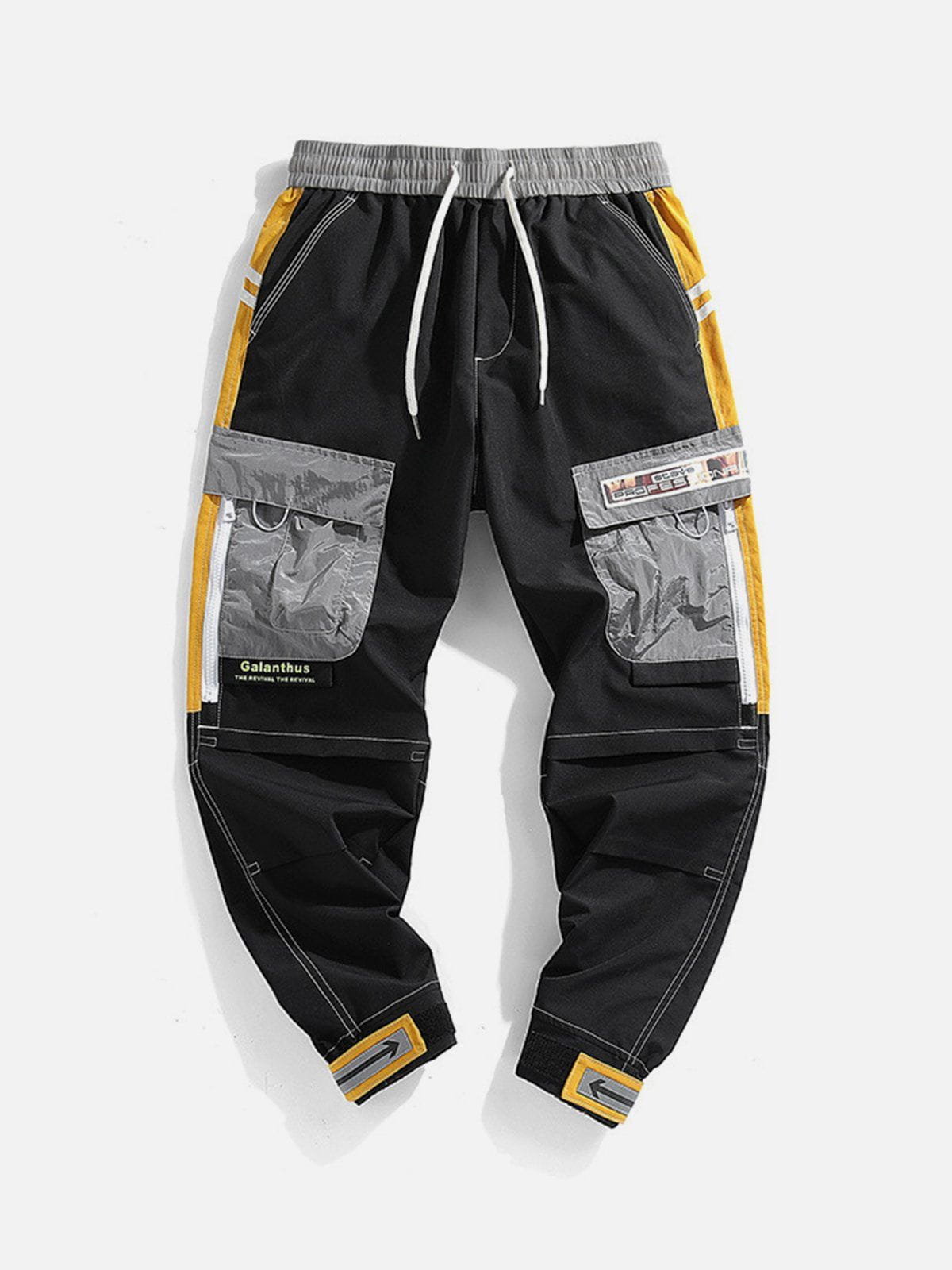 Eprezzy® - Loose Pocket Trim Pants Streetwear Fashion - eprezzy.com