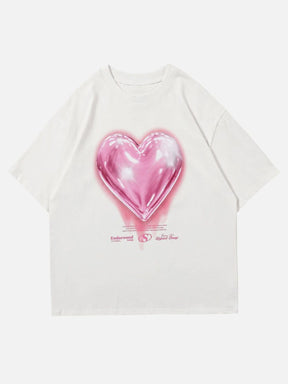 Eprezzy® - Love Balloon Graphic Tee Streetwear Fashion - eprezzy.com