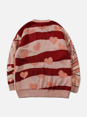 Eprezzy® - Love Weaving Knit Sweater Streetwear Fashion - eprezzy.com