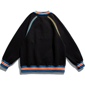 Eprezzy® - Monogram Embroidery Sweatshirt Streetwear Fashion - eprezzy.com