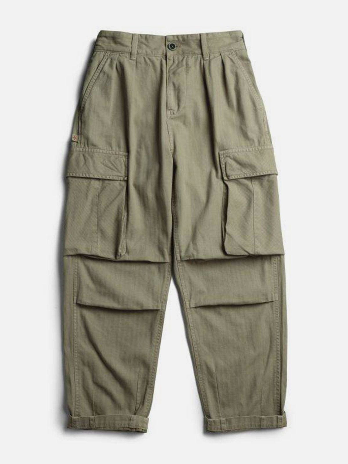 Eprezzy® - Multi-Pocket Cargo Pants Streetwear Fashion - eprezzy.com