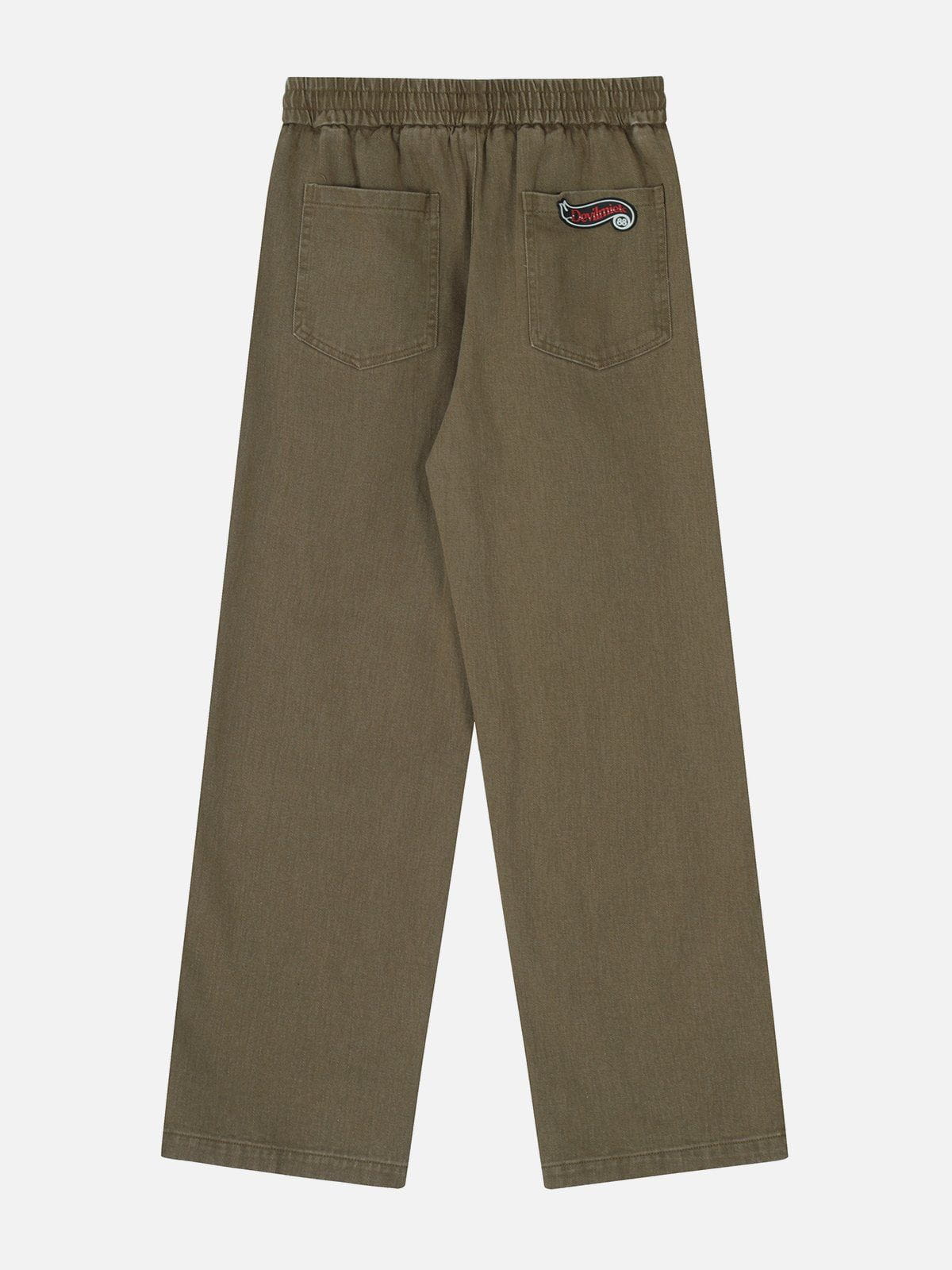 Eprezzy® - Multi-Pocket Drawstring Cargo Pants Streetwear Fashion - eprezzy.com