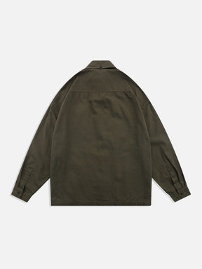 Eprezzy® - Multi-Pocket Shirt Jacket Streetwear Fashion - eprezzy.com