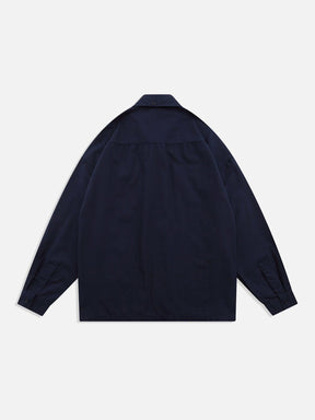 Eprezzy® - Multi-Pocket Shirt Jacket Streetwear Fashion - eprezzy.com