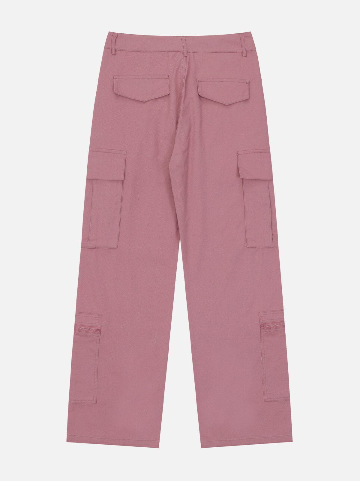 Eprezzy® - Multi-Pocket Split Pants Streetwear Fashion - eprezzy.com