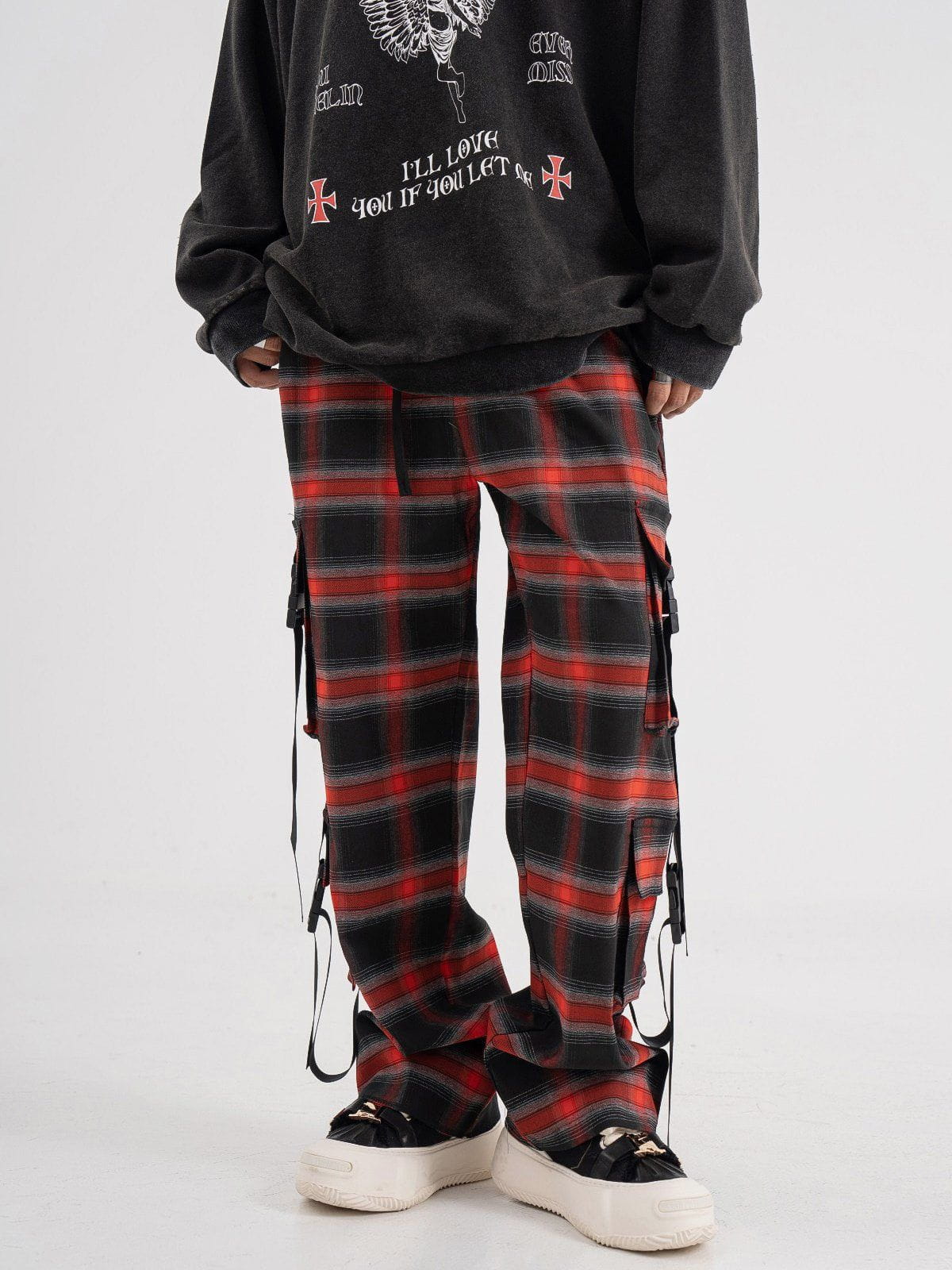 Eprezzy® - Multi-Pocket Streamer Pants Streetwear Fashion - eprezzy.com