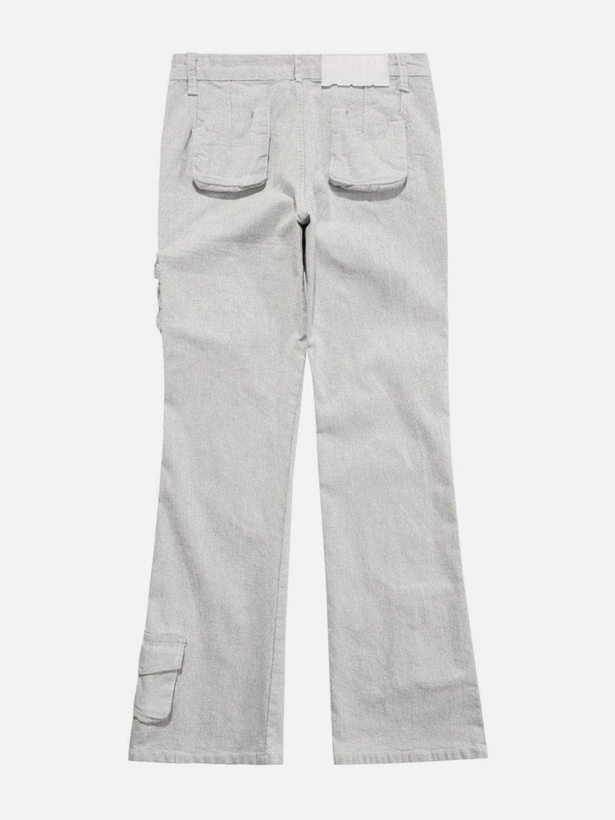 Eprezzy® - Multiple Pockets Slim Fit Jeans Streetwear Fashion - eprezzy.com