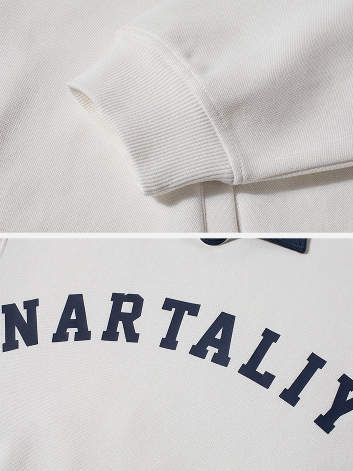 Eprezzy® - Nartaliy Embroidery Polo Sweatshirt Streetwear Fashion - eprezzy.com