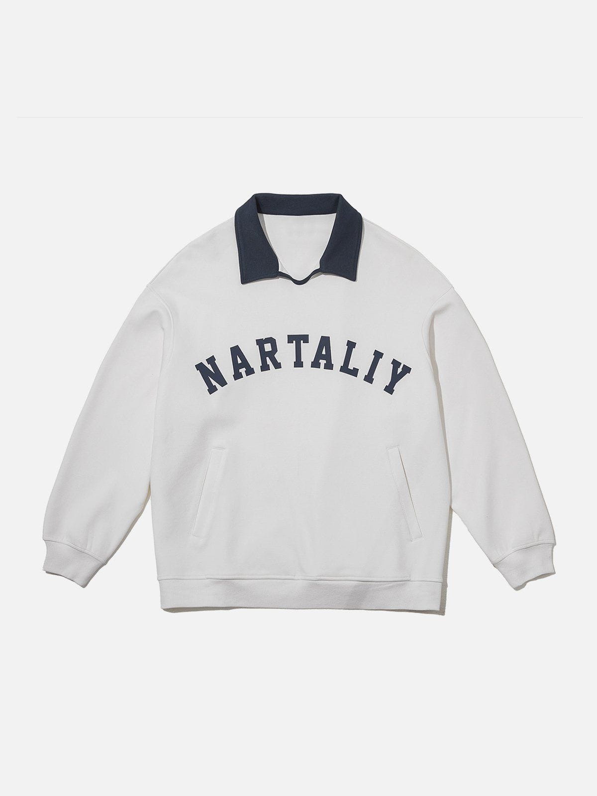 Eprezzy® - Nartaliy Embroidery Polo Sweatshirt Streetwear Fashion - eprezzy.com